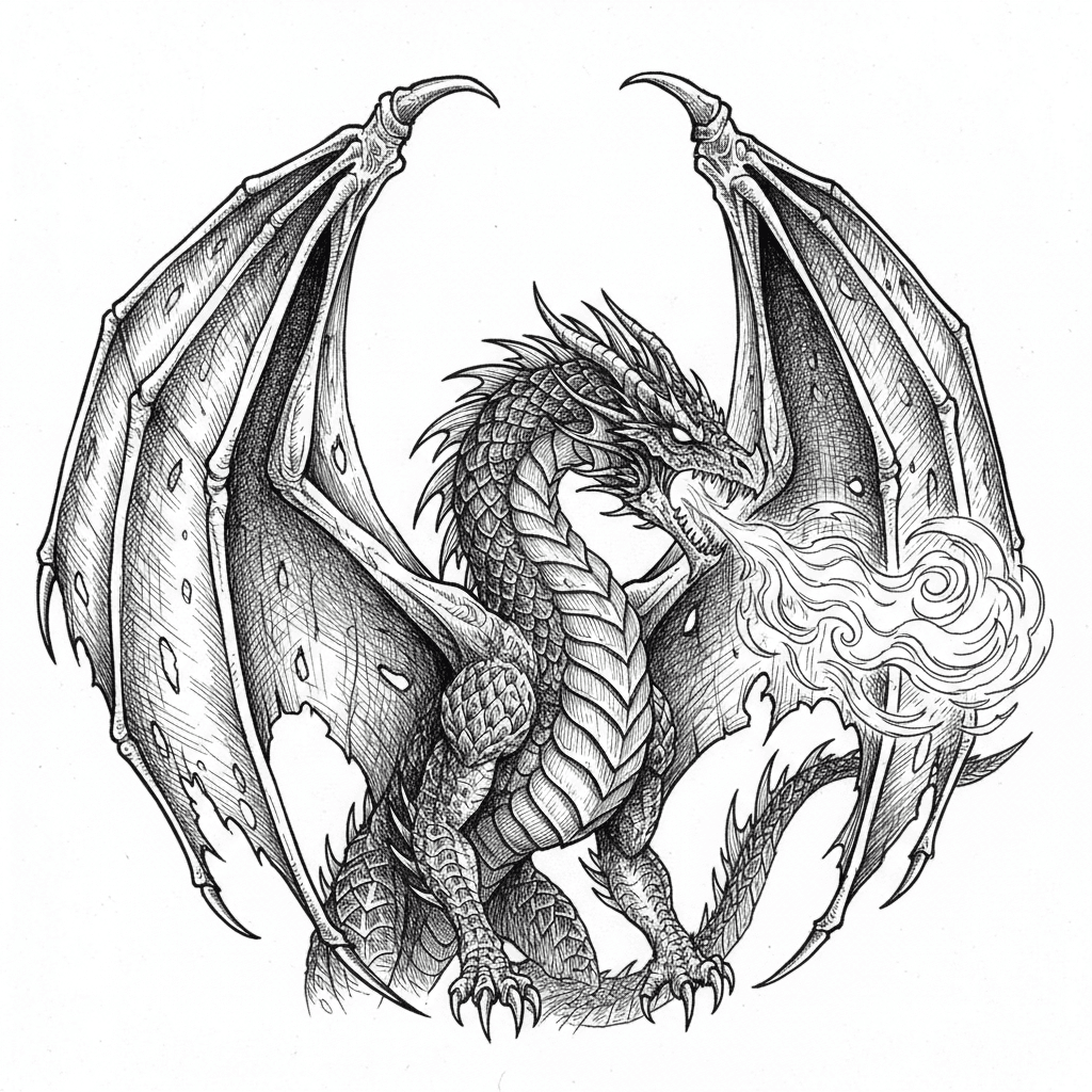 Drawing style example