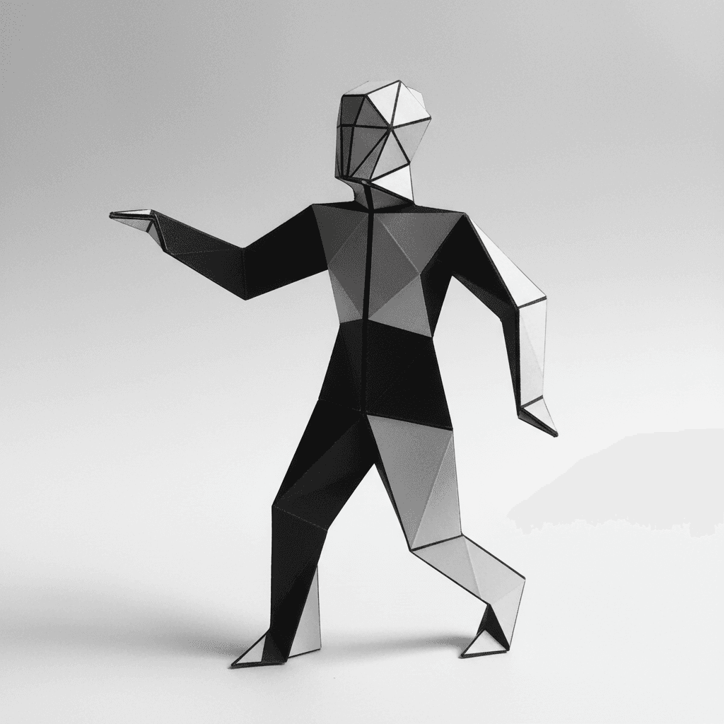 Origami style example